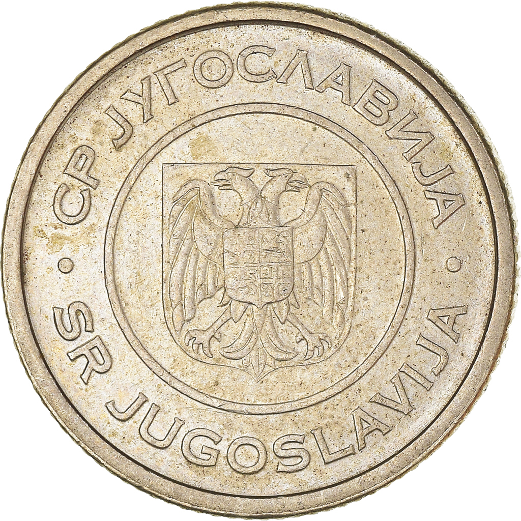 Moneda, Yugoslavia, Dinar, 2002
