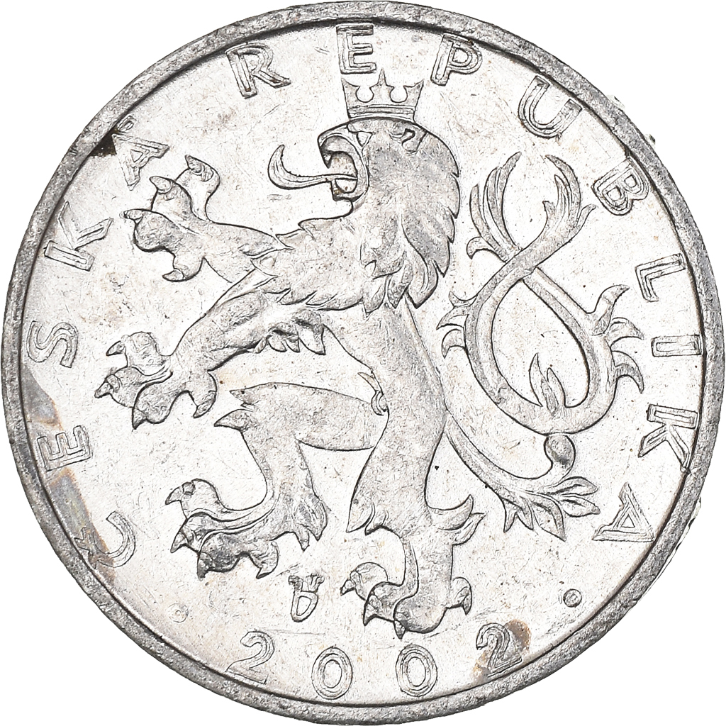 Coin, Czech Republic, 50 Haleru, 2002