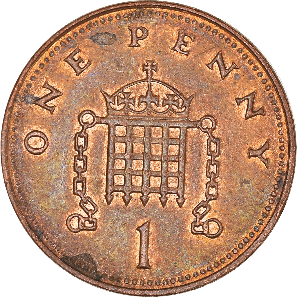 Moneda, Gran Bretaña, Penny, 2005