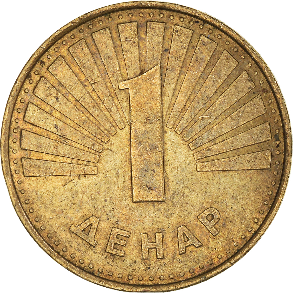 Moneda, Macedonia, Denar, 2001