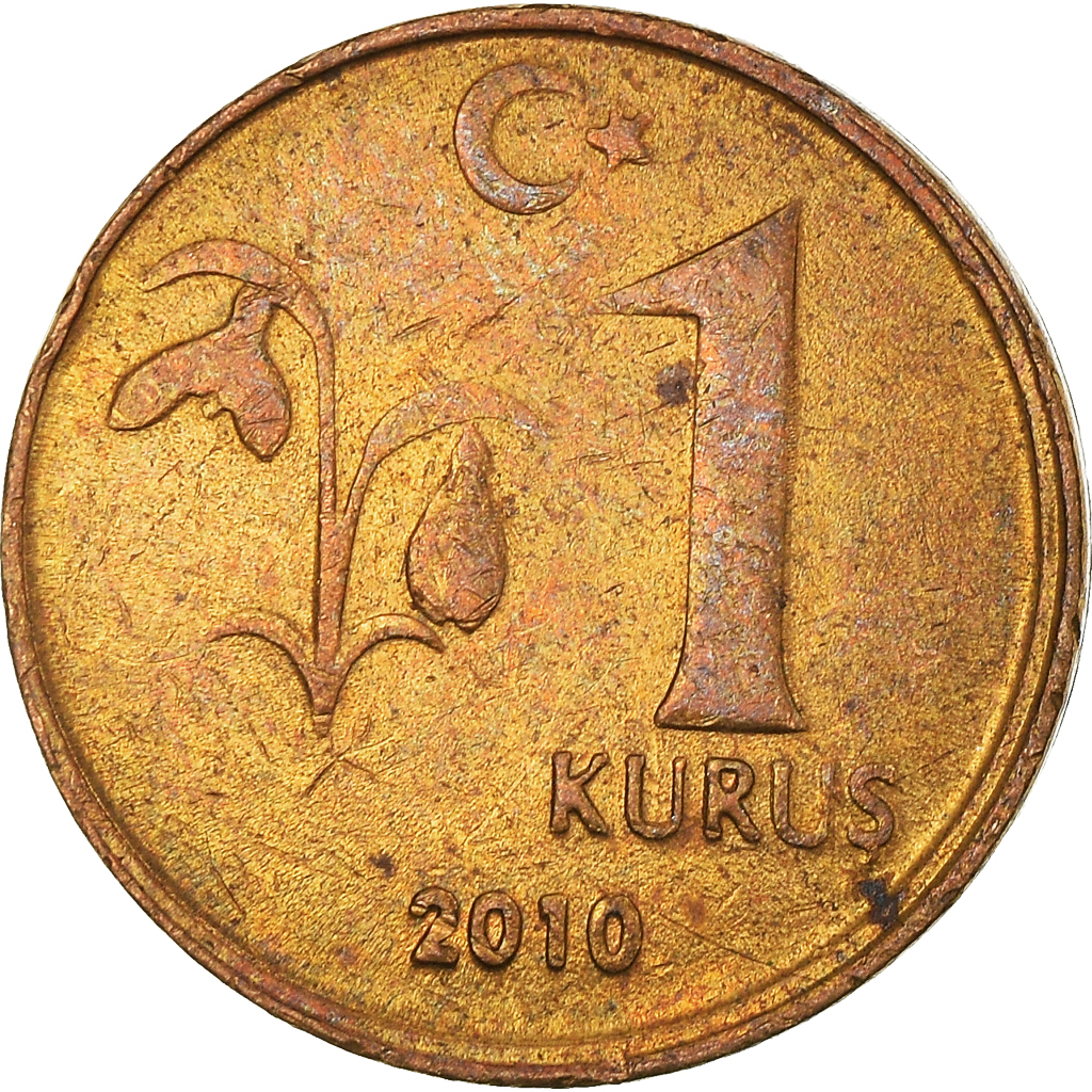 Moneda, Turquía, Kurus, 2010