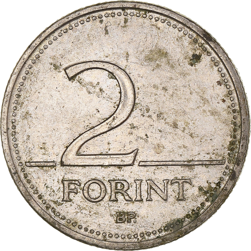 Moneda, Hungría, 2 Forint, 1994