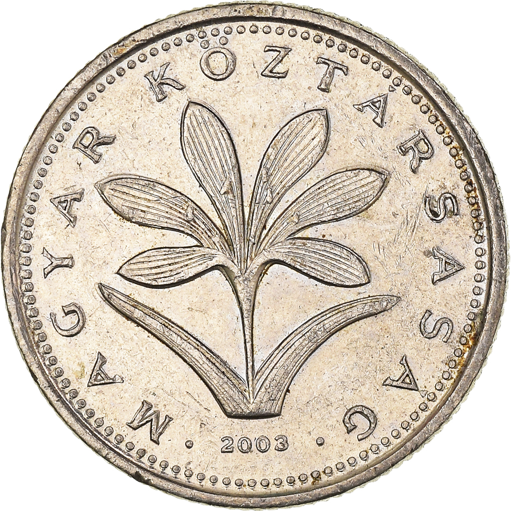 Moneda, Hungría, 2 Forint, 2003