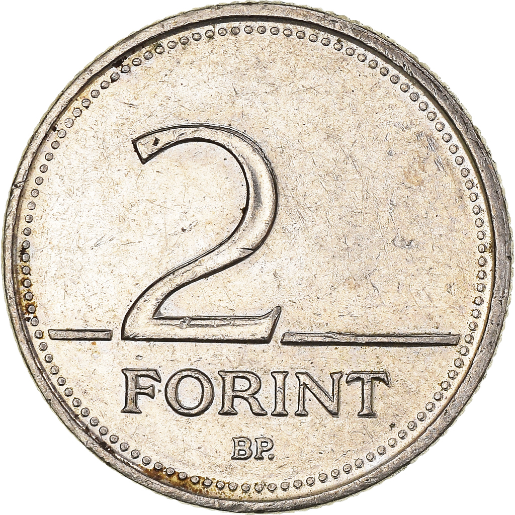 Moneda, Hungría, 2 Forint, 2003