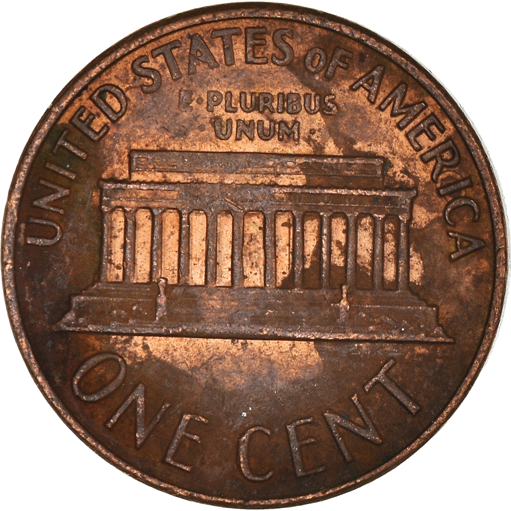 Moneda, Estados Unidos, Cent, 1972