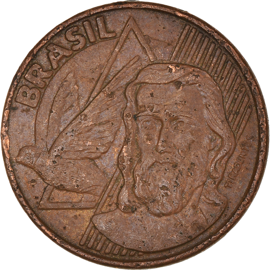 Moneda, Brasil, 5 Centavos, 2006