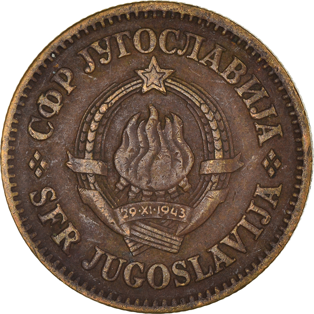 Moneda, Yugoslavia, 50 Para, 1973