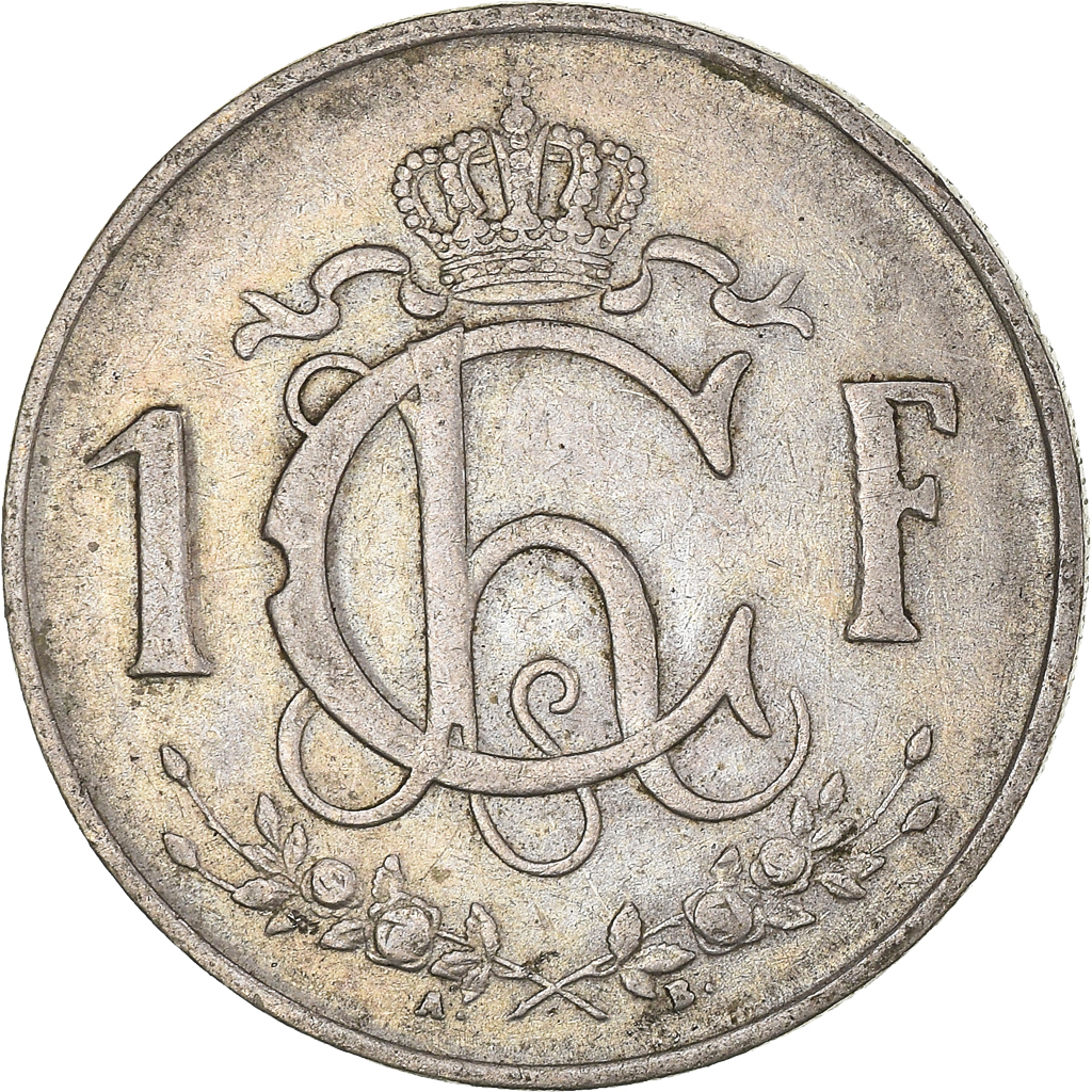 Moneda, Luxemburgo, Franc, 1952