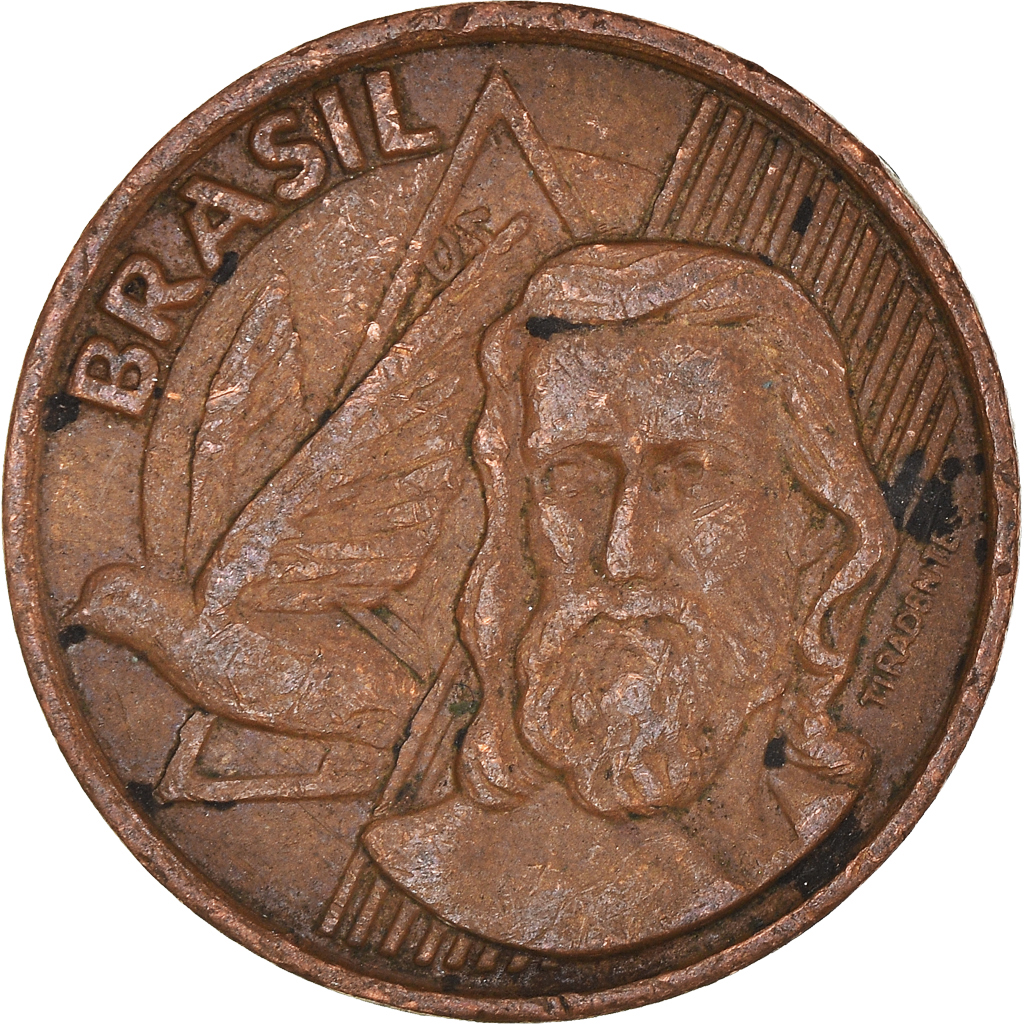 Moneda, Brasil, 5 Centavos, 2002