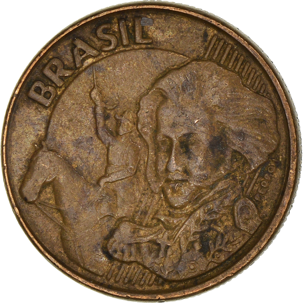 Moneda, Brasil, 10 Centavos, 2010