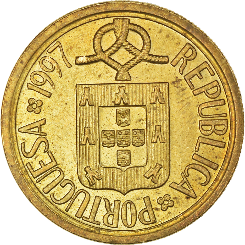 Moneda, Portugal, 10 Escudos, 1997
