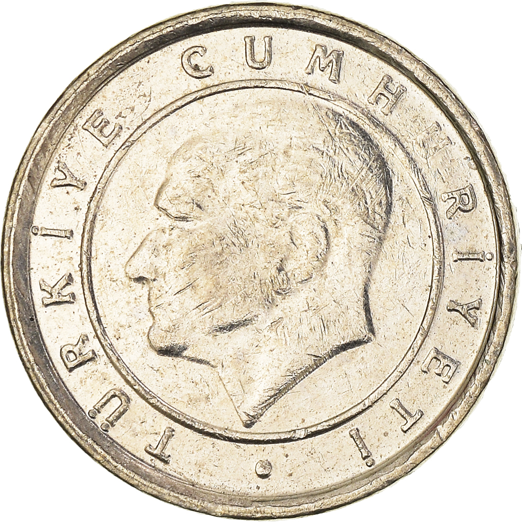 Moneda, Turquía, 5 Kurus, 2006