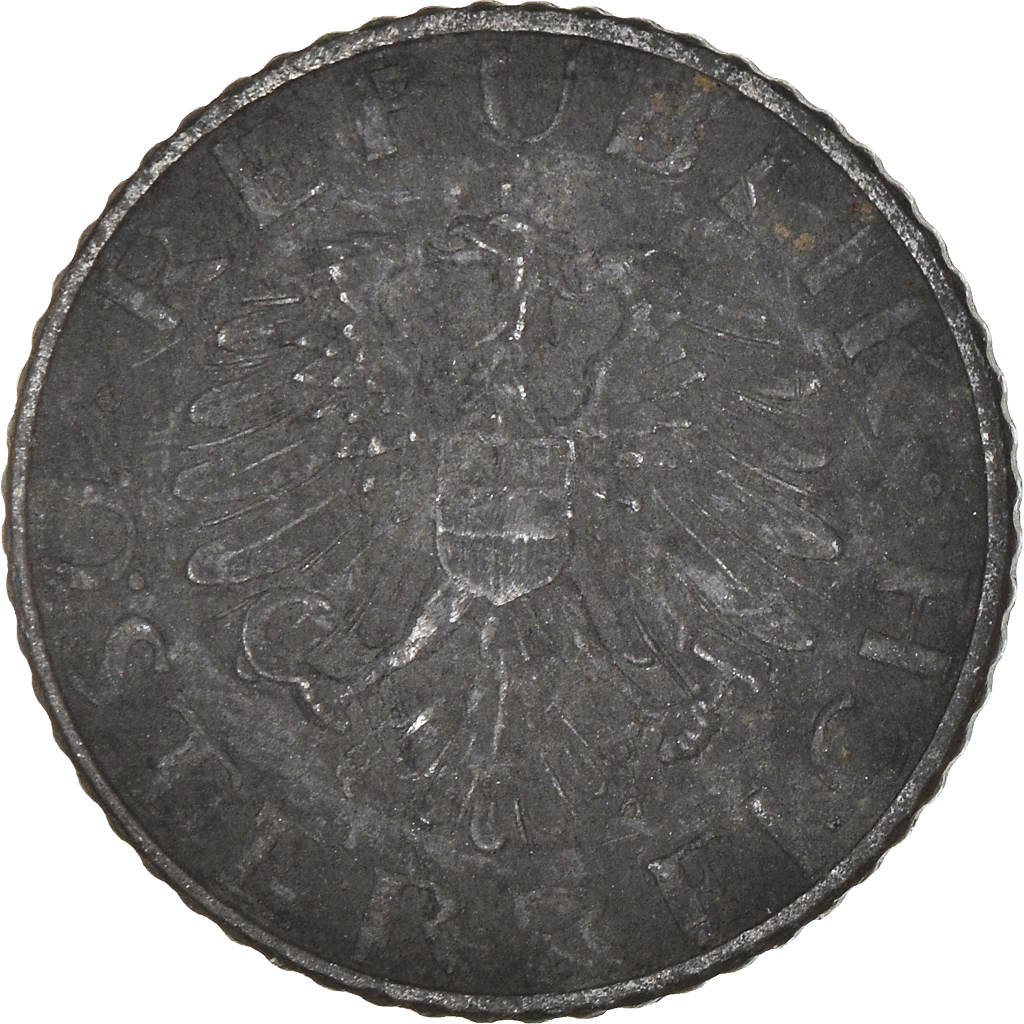 Moneda, Austria, 5 Groschen, 1955