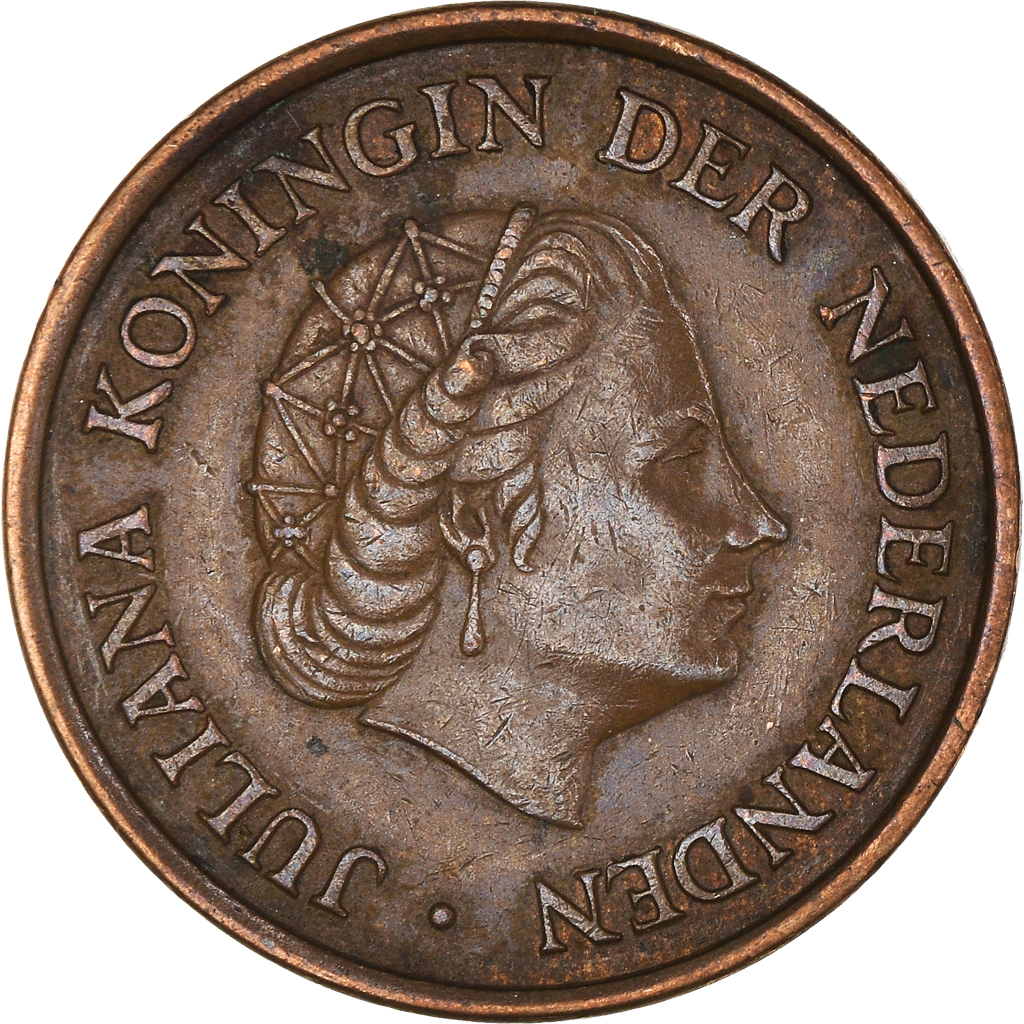 Coin, Netherlands, 5 Cents, 1964