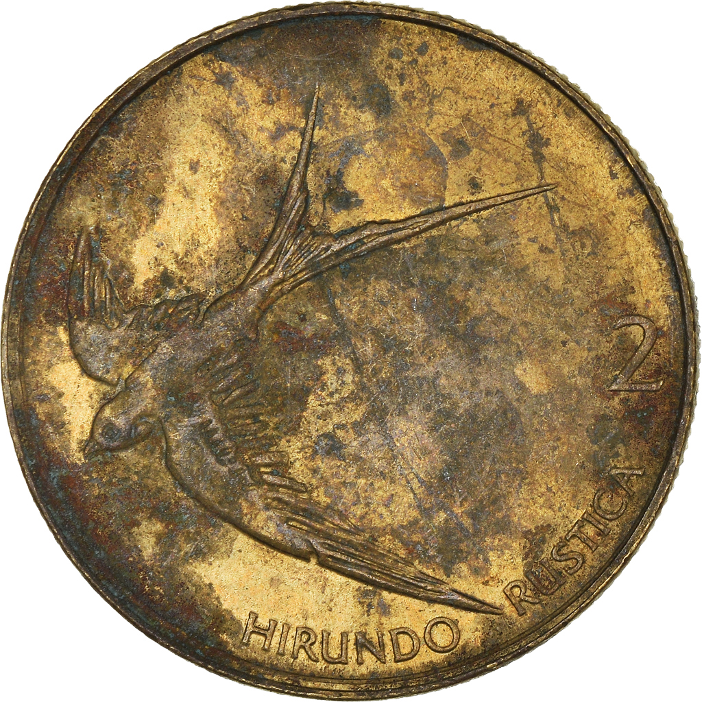 Moneda, Eslovenia, 2 Tolarja, 2001