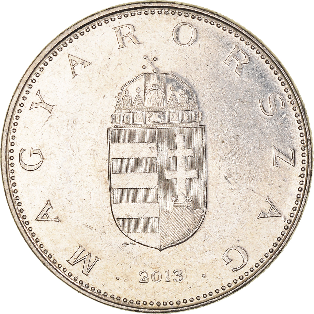 Moneda, Hungría, 10 Forint, 2013
