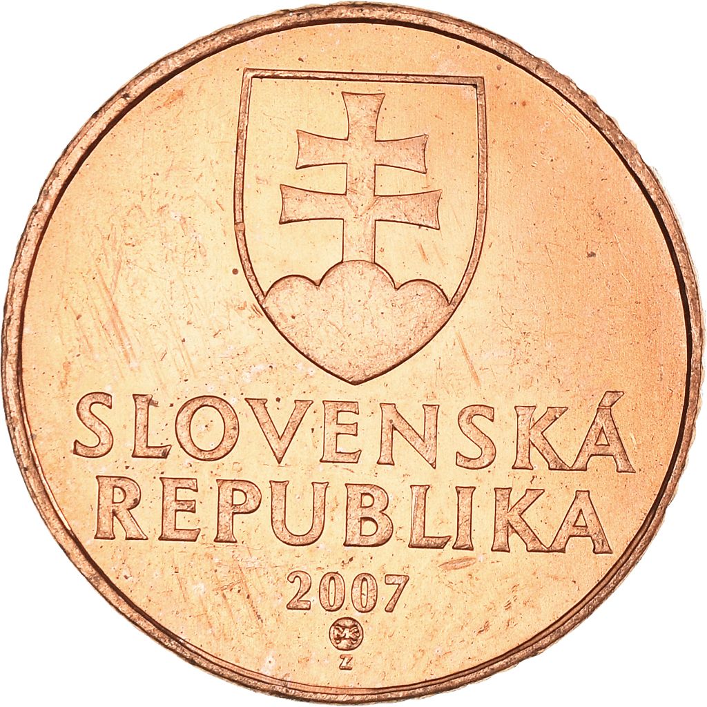 Moneda, Eslovaquia, 50 Halierov, 2007