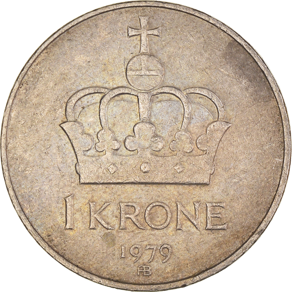 Moneda, Noruega, Krone, 1979