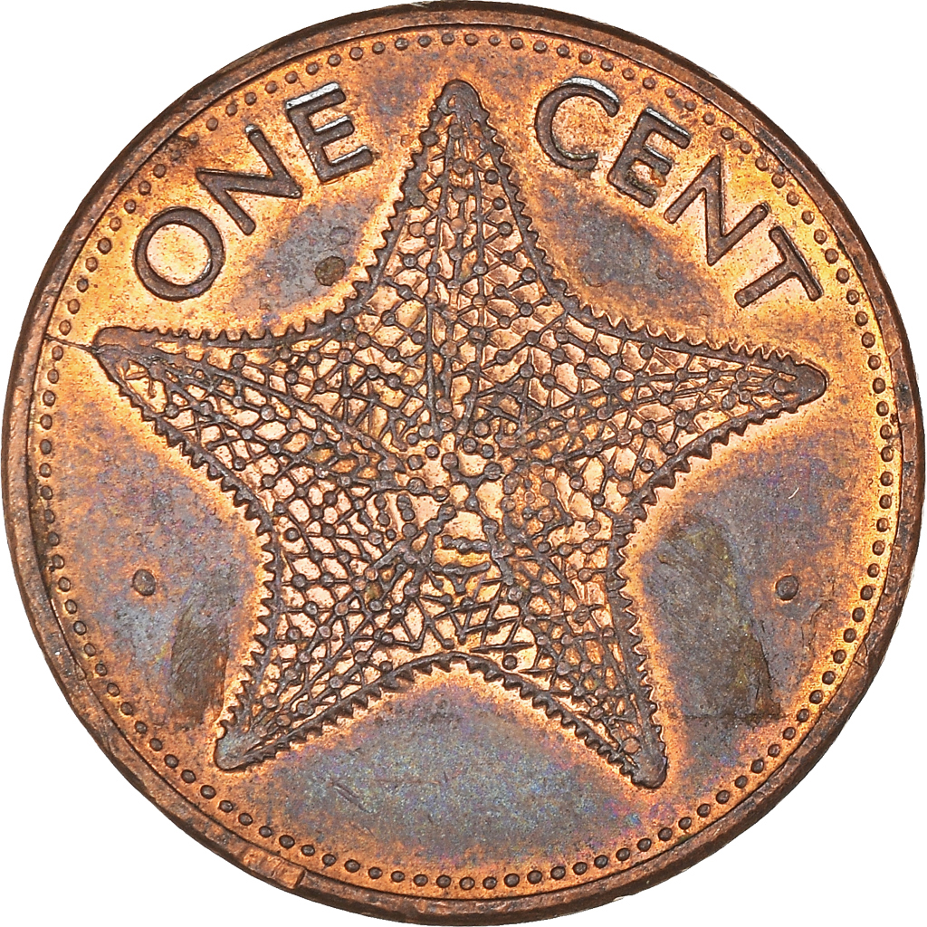 Coin, Bahamas, Cent, 2001