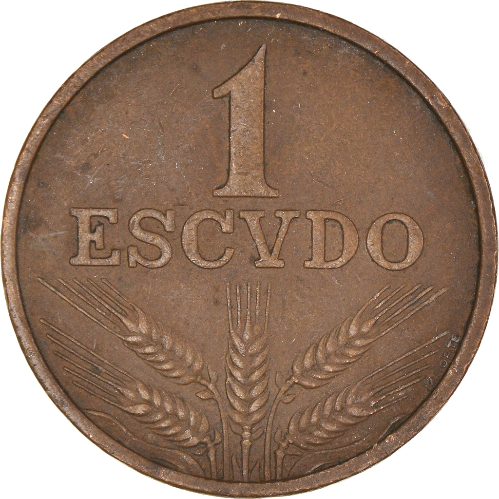 Moneda, Portugal, Escudo, 1975