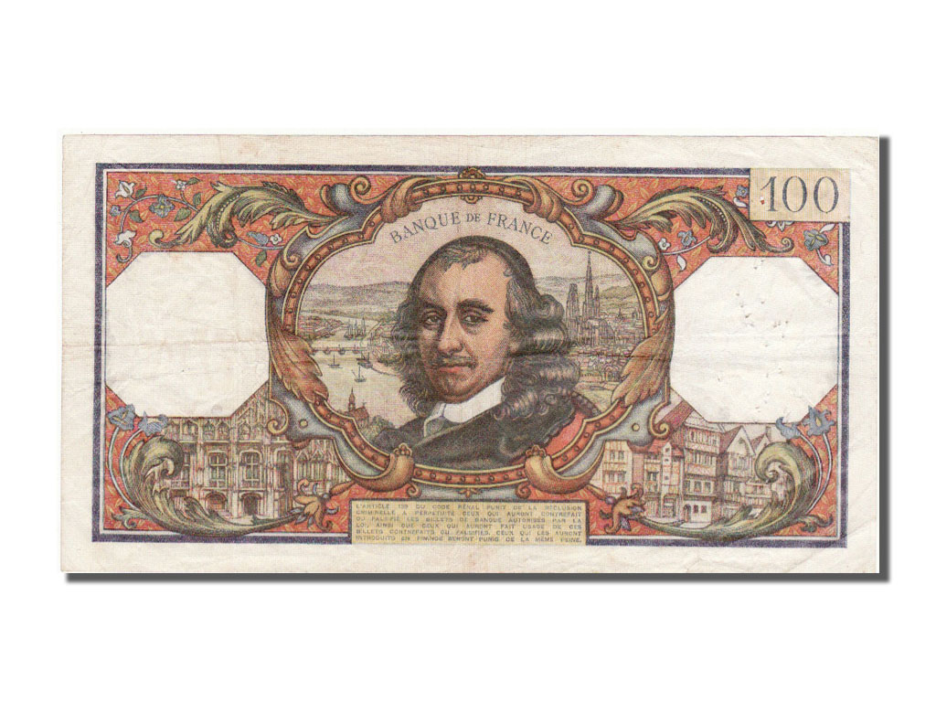Banknote, France, 100 Francs, 100 F 1964-1979 ''Corneille'', 1964, 1964-07-02