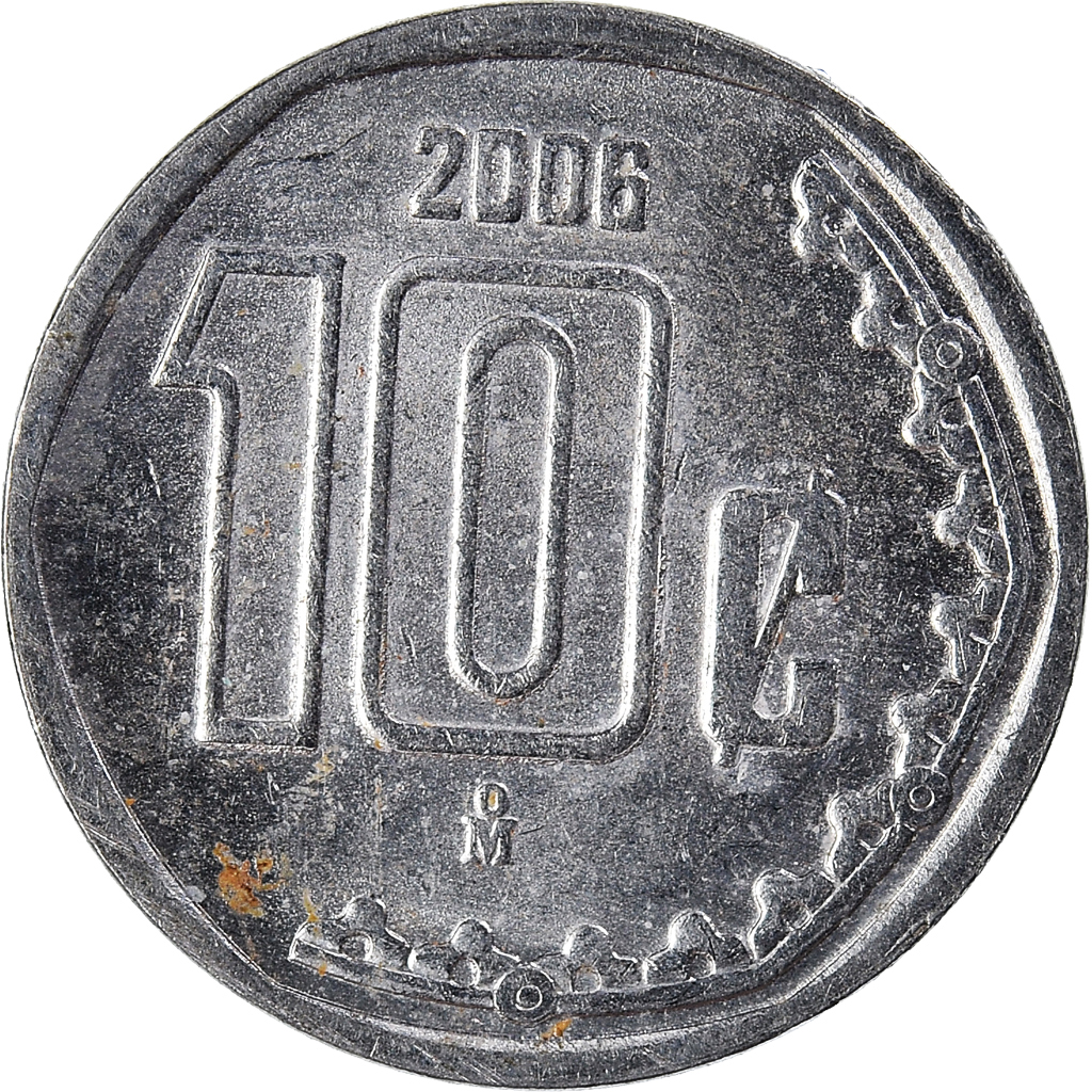 Coin, Mexico, 10 Pesos, 2006