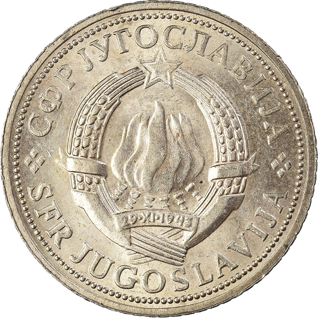 Moneda, Yugoslavia, 2 Dinara, 1976