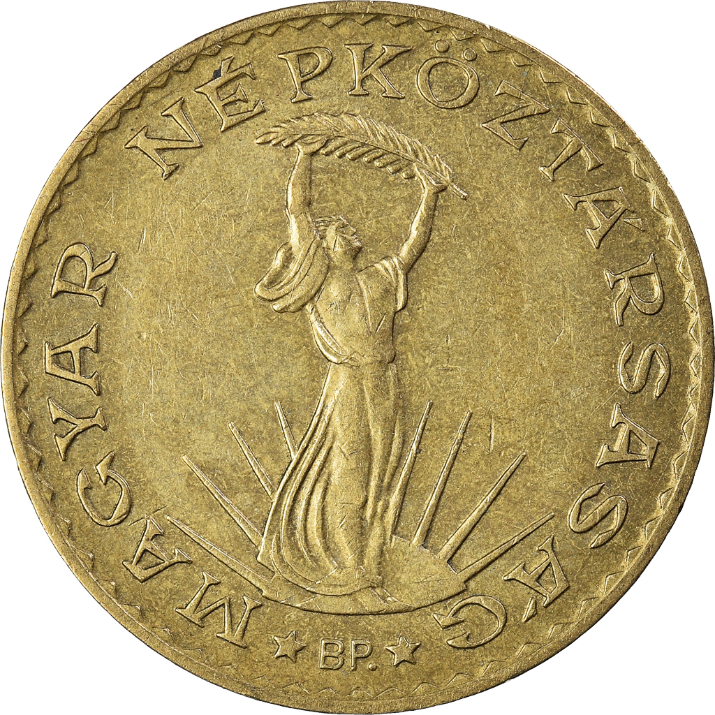Moneda, Hungría, 10 Forint, 1984