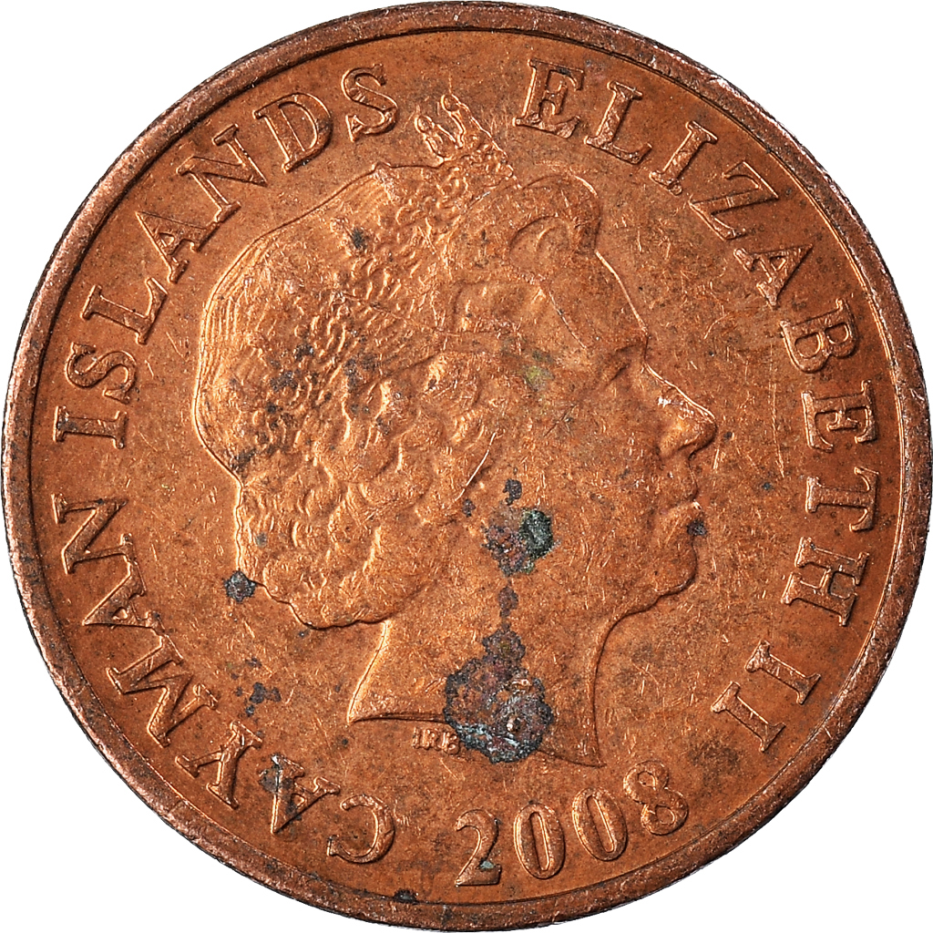 Moneda, Islas Caimán, Cent, 2008