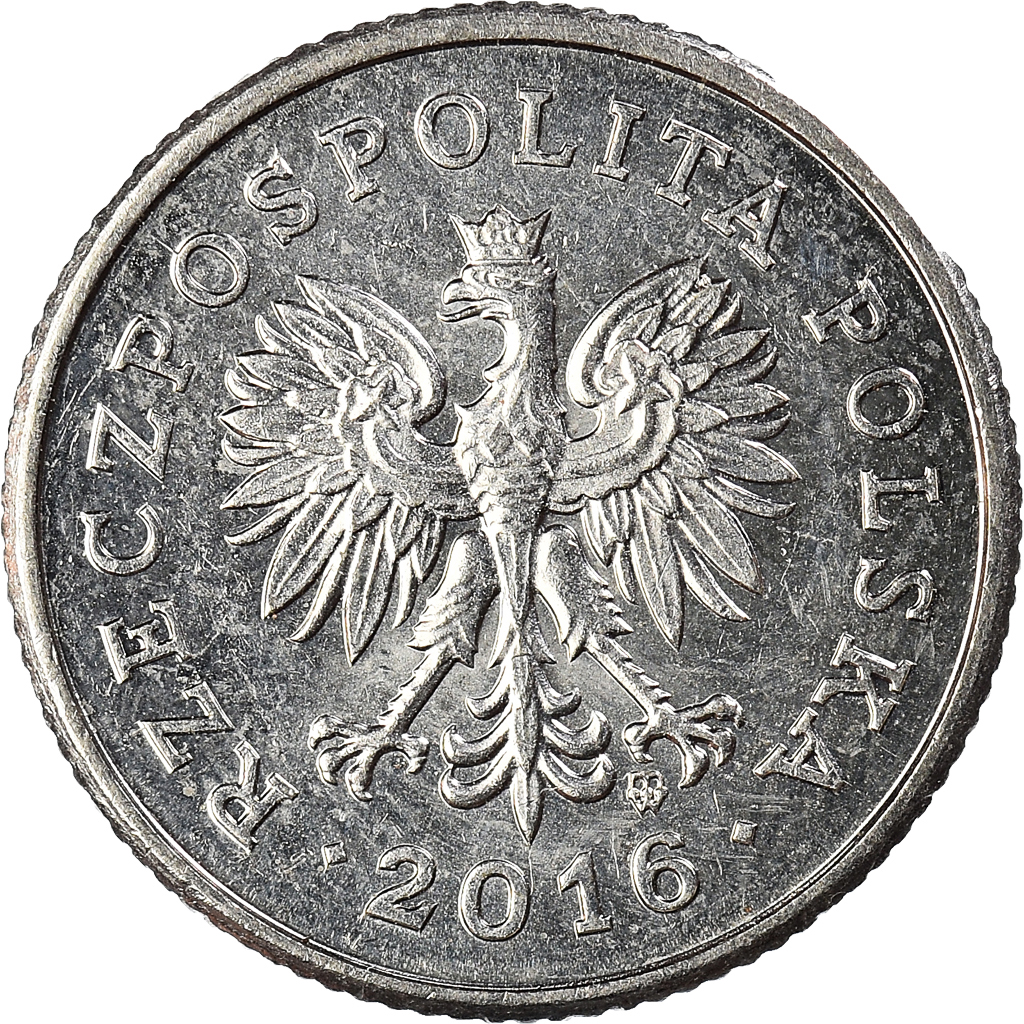 Moneda, Polonia, 20 Groszy, 2016