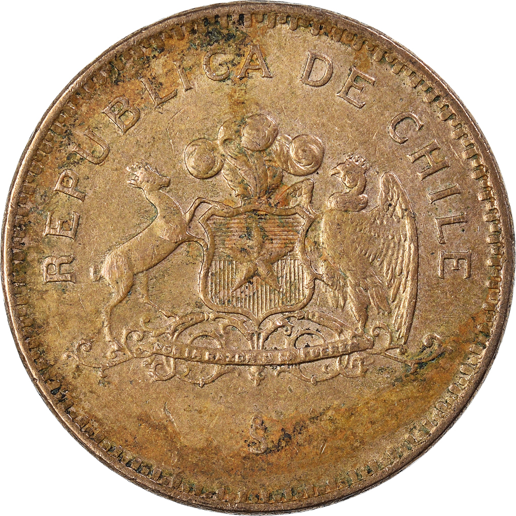 Moneda, Chile, 100 Pesos, 1998