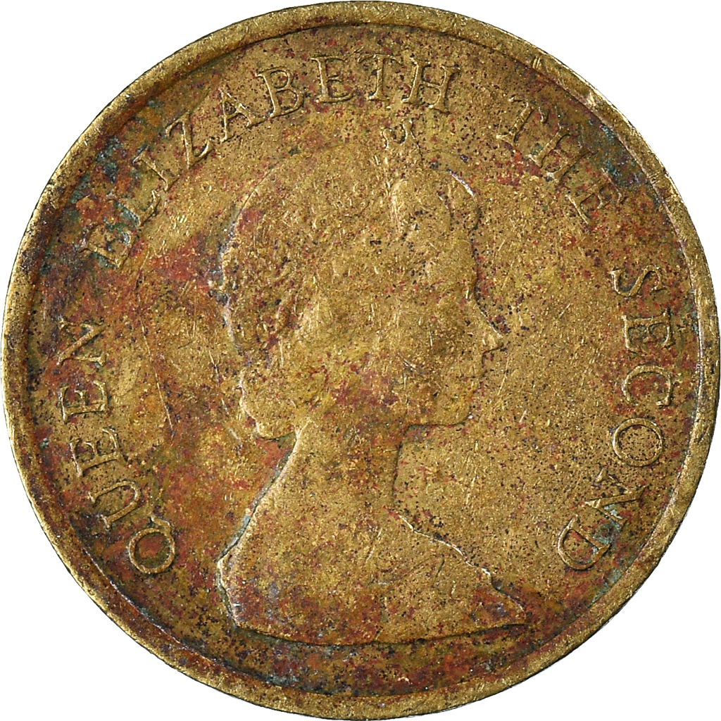 Moneda, Hong Kong, 10 Cents, 1984