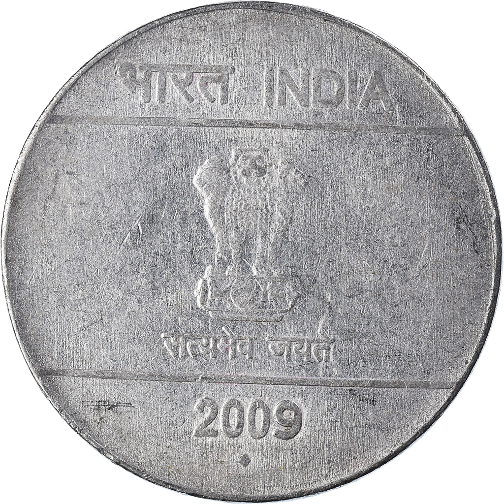 Coin, INDIA-REPUBLIC, 2 Rupees, 2009