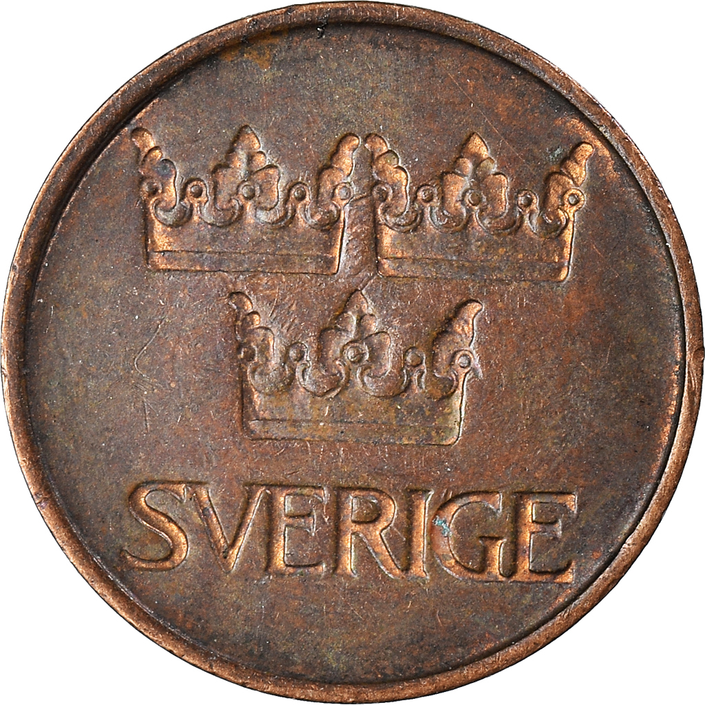 Moneda, Suecia, 5 Öre, 1973