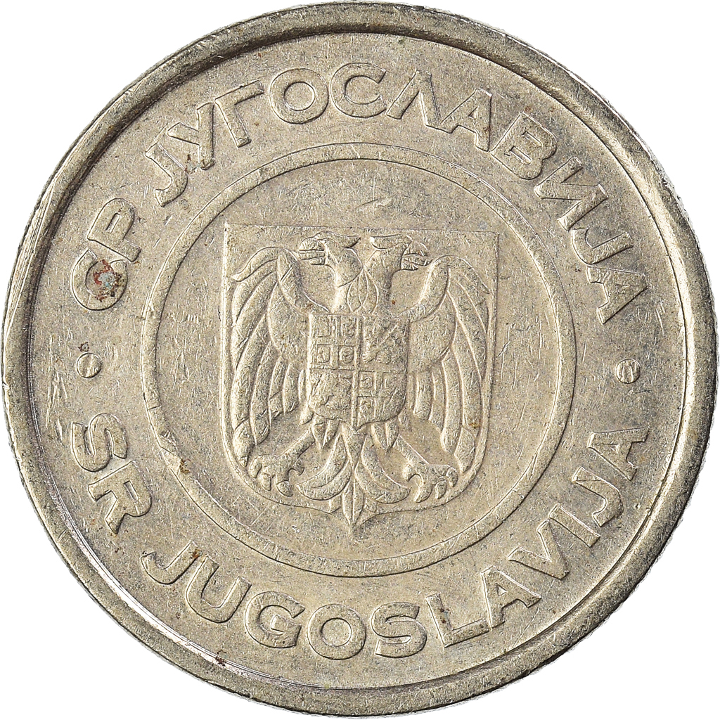 Moneda, Yugoslavia, 2 Dinara, 2000