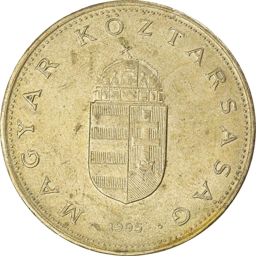 Moneda, Hungría, 100 Forint, 1995