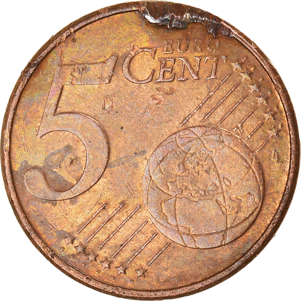 Moneda, Países Bajos, 5 Euro Cent, 2008