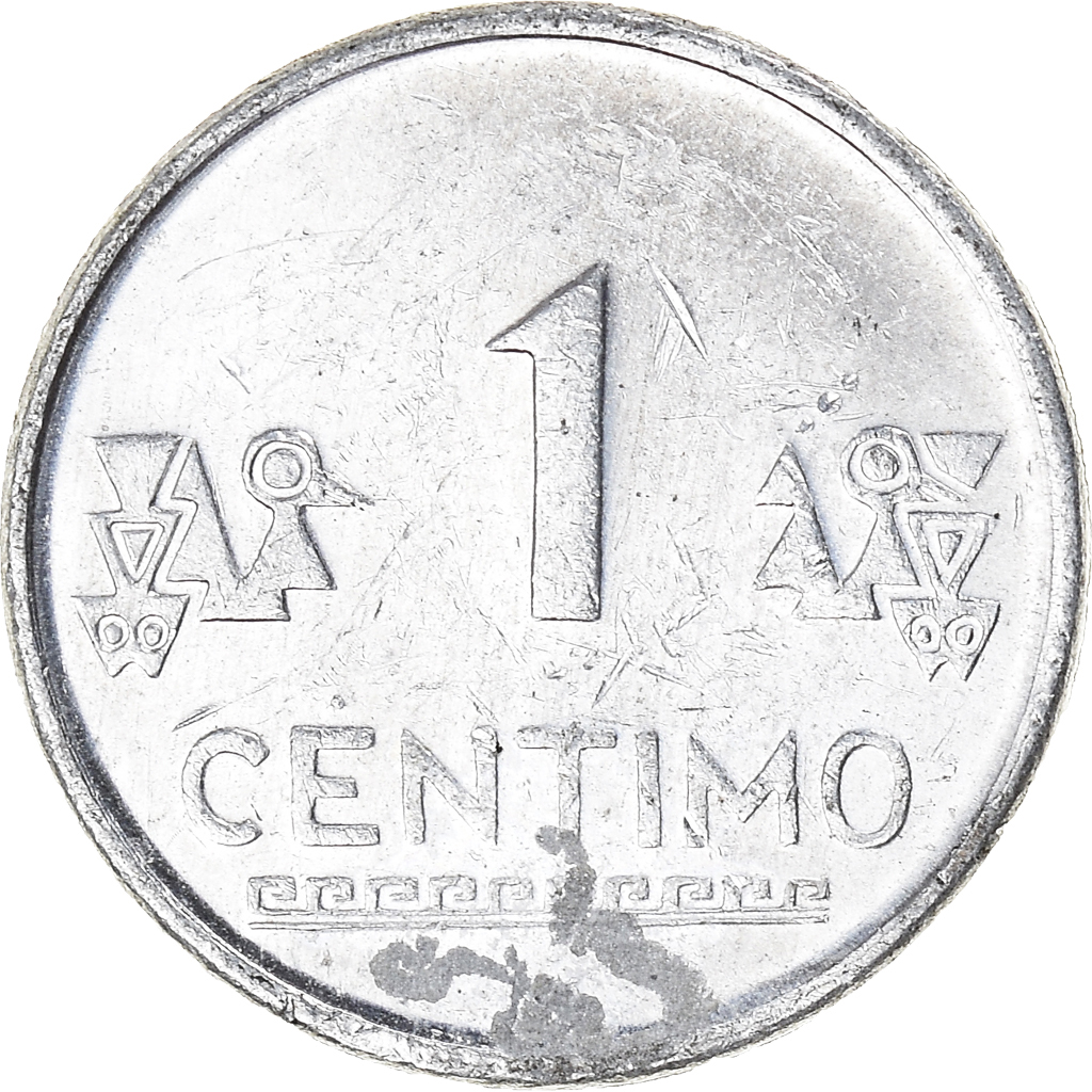 Coin, Peru, Centimo, 2008
