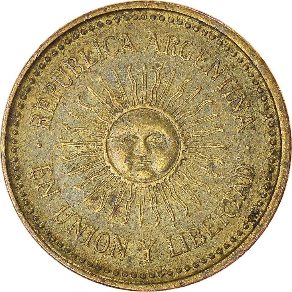 Coin, Argentina, 5 Centavos, 2007