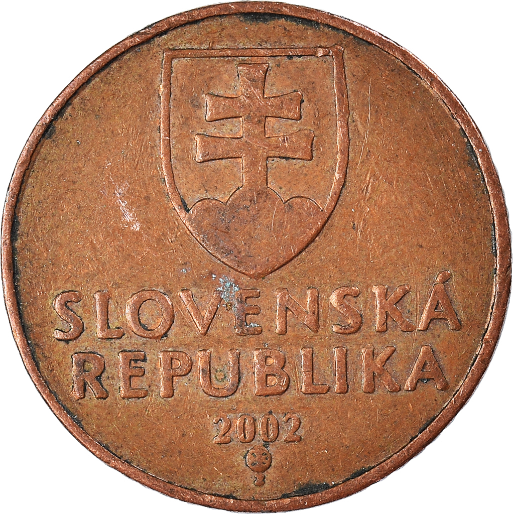 Moneda, Eslovaquia, 50 Haleru, 2002