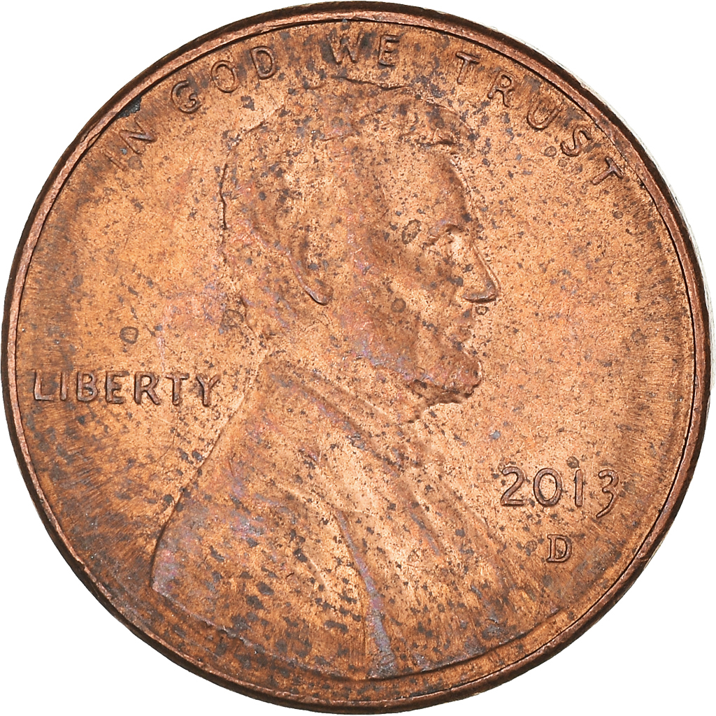Moneda, Estados Unidos, Cent, 1913