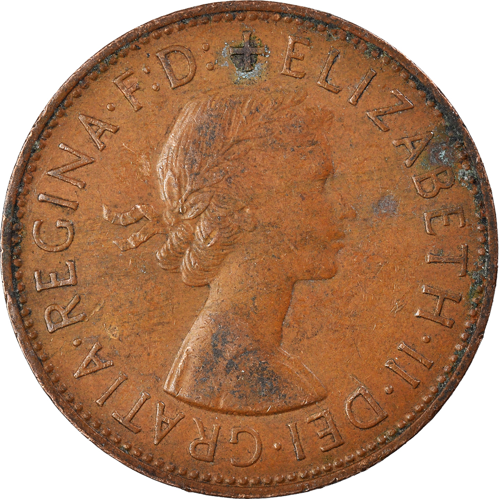 Moneda, Gran Bretaña, Penny, 1963