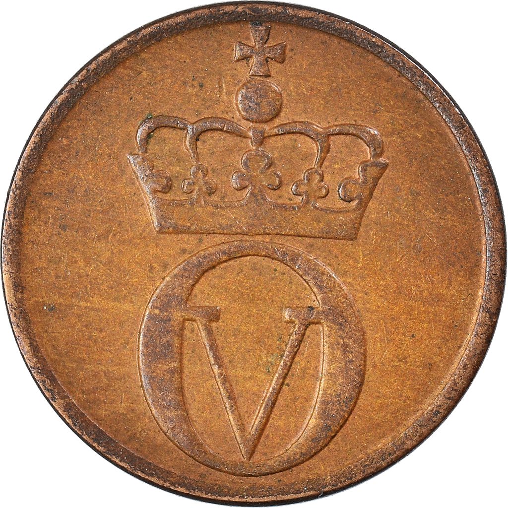 Moneda, Noruega, 2 Öre, 1964