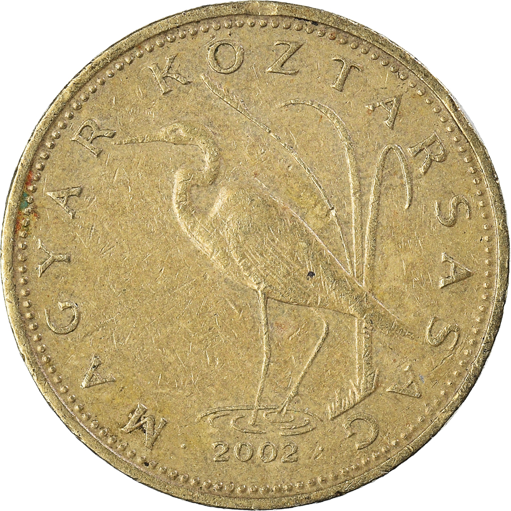 Moneda, Hungría, 5 Forint, 2002