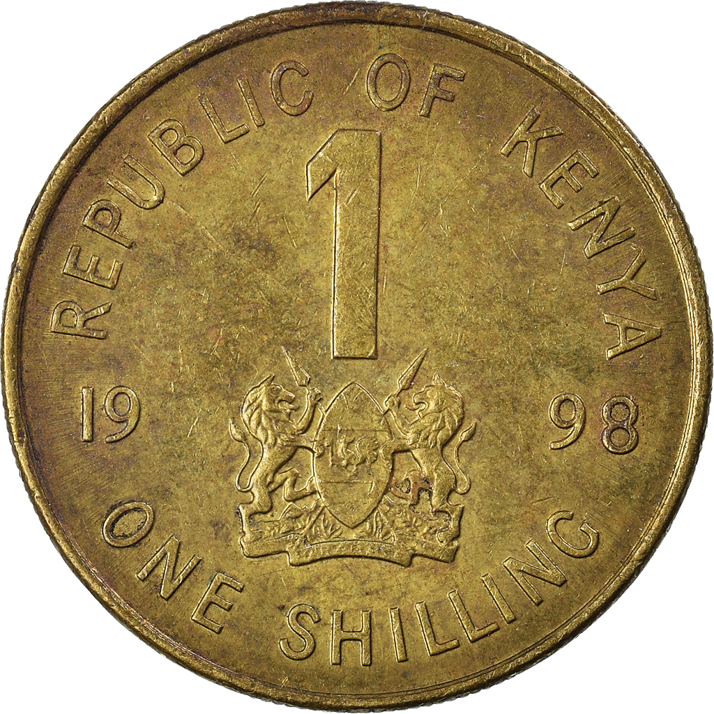 Moneda, Kenia, Shilling, 1998