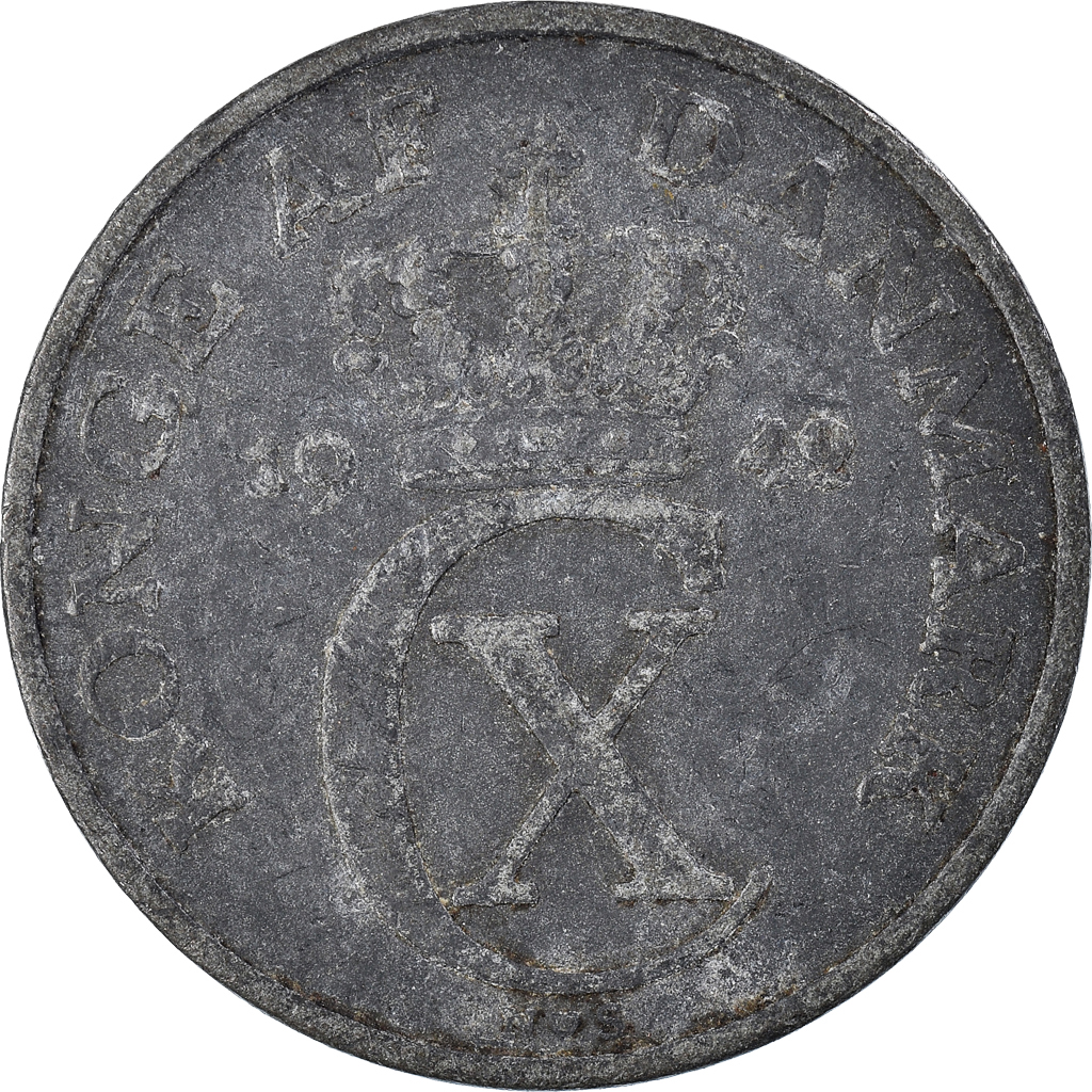 Moneda, Dinamarca, 5 Öre, 1942