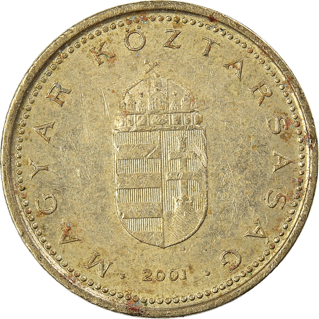 Moneda, Hungría, Forint, 2001