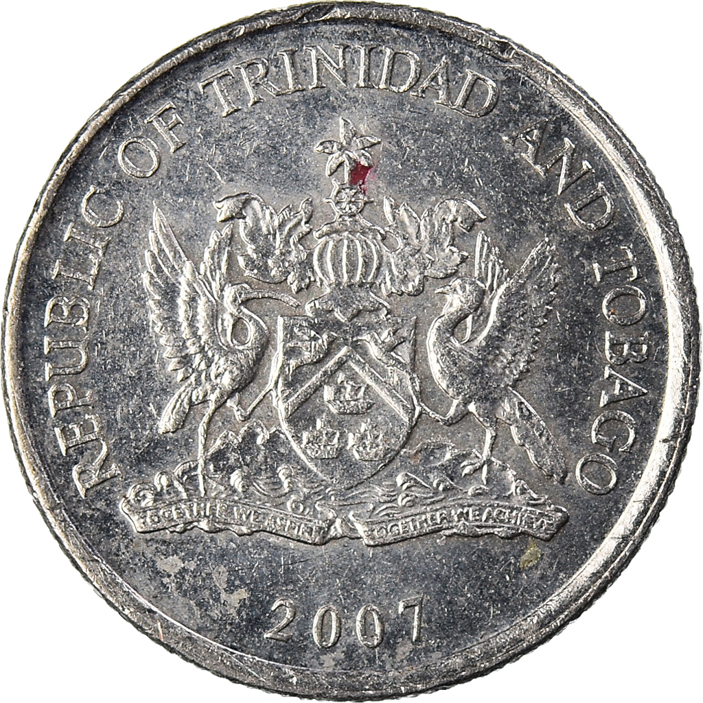 Moneda, TRINIDAD & TOBAGO, 10 Cents, 2007