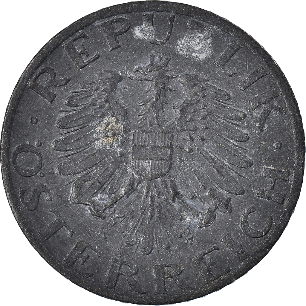 Moneda, Austria, 5 Groschen, 1974