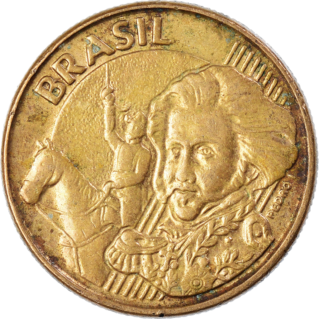 Moneda, Brasil, 10 Centavos, 2011